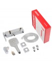 Смеситель для ванны с коротким изливом KOER KB-41009-01 хром KR6017