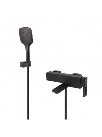 Змішувач для ванни з коротким зливом KOER KB-41009-05 чорний KR6018