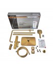 Душевая система тропический душ Mixxus Premium VIRGO 009-J BRUSHED GOLD с термостатом MI6649