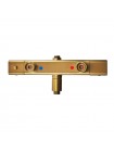 Душевая система тропический душ Mixxus Premium VIRGO 009-J BRUSHED GOLD с термостатом MI6649