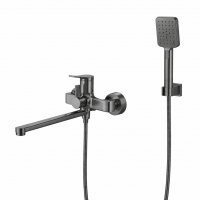 Смеситель для ванны с душем Mixxus Premium DALI 006 EURO графит MI6758