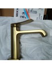 Змішувач для умивальника Mixxus Premium DALI 001 NUT Brushed Gold MI6762
