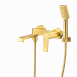 Змішувач у ванну з душем Mixxus Premium DALI 009 EURO Brushed Gold MI6765