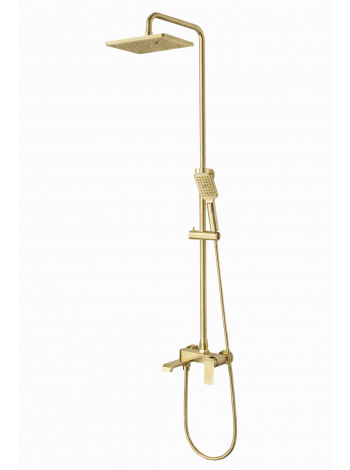 Душова система тропічний душ Mixxus Premium DALI 009-J Brushed Gold MI6766