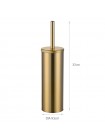Напольный ёршик для унитаза Mixxus Ellipse-TB0202 Brushed Gold MI8401