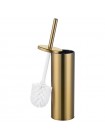 Підлоговий йоржик для унітазу Mixxus Ellipse-TB0202 Brushed Gold MI8401