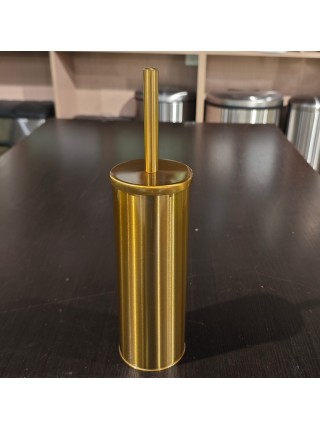 Підлоговий йоржик для унітазу Mixxus Ellipse-TB0202 Brushed Gold MI8401