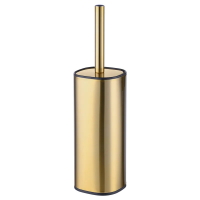Напольный ёршик для унитаза Mixxus Premium Quadro-TB0201 Brushed Gold MI8395