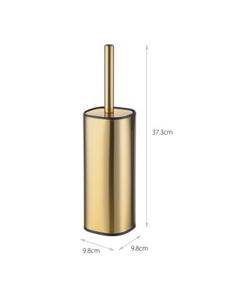 Підлоговий йоржик для унітазу Mixxus Premium Quadro-TB0201 Brushed Gold MI8395