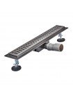 Трап для душової кабіни 700 мм Koer Fd35-70×700 Graphite із сухим затвором AC0659