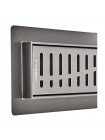 Трап для душової кабіни 700 мм Koer Fd35-70×700 Graphite із сухим затвором AC0659