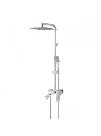 Тропический душ со смесителем Koer KB-56007-01 хром KR3460