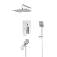 Душева система вбудована Koer KB-66007-01 KR3464 хром