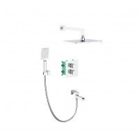Душова система з термостатом вбудована Koer KB-67011-01 KR4726 хром