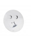 Душевая система скрытого монтажа Koer KB-67012-01 KR4728 с термостатом хром