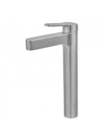 Кран для раковины в ванную Koer KI-11016-02 высокий из нерж. стали KR4790
