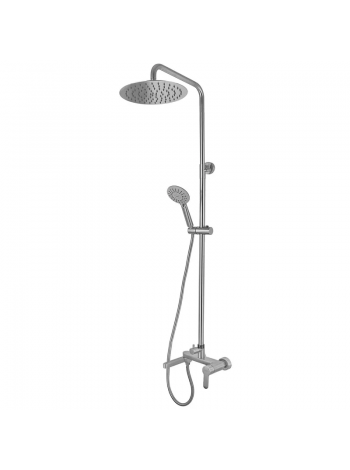 Тропический душ со смесителем Koer KI-56016-02 из нерж. стали нерж KR4791