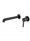 Смеситель для умывальника скрытого монтажа Koer KB-16029-05 черный KR5489