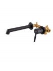 Змішувач для умивальника прихованого монтажу Koer KB-16029-05 чорний KR5489