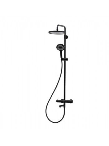 Душова система з термостатом Koer KB-57029-05 чорна KR5491