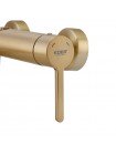 Душова система із змішувачем та тропічним душем Koer KB-56029-12 3 функції матове золото KR5503