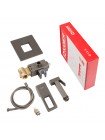 Гигиенический душ скрытого монтажа KOER KB-23009-07 графит KR5983