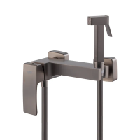 Гигиенический душ наружного монтажа Koer KB-24037-07 графит KR6006