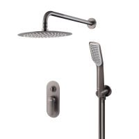 Встраиваемая душевая система Koer KB-62028-07 графит KR6011