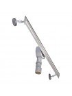 Трап для душа 70 см с комбинированным затвором MIXXUS DRAIN-05-70-SLIM MI6166 нержавеющая сталь