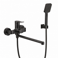 Смеситель для ванны с душем Mixxus Premium DALI 006 EURO чёрный MI6752