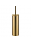 Підлоговий йоржик для унітазу Mixxus Ellipse-TB0202 Brushed Gold MI8401