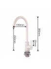 Кухонный смеситель белый Frap F40899-1 из нержвеющей стали
