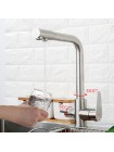 Кухонный смеситель с краном для фильтра Frap F4348 из нержвеющей стали