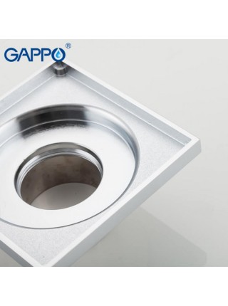 GAPPO G81051 Душовий трап латунний хром 100*100 GAPPO G81051 Душовий трап латунний хром 100*100