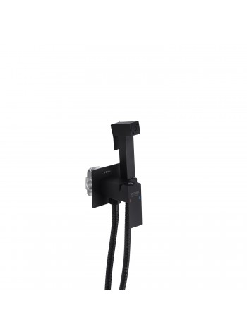 Гігієнічний душ чорний Kroner KRP Edelstahl Kubus — SCH053 CV029969