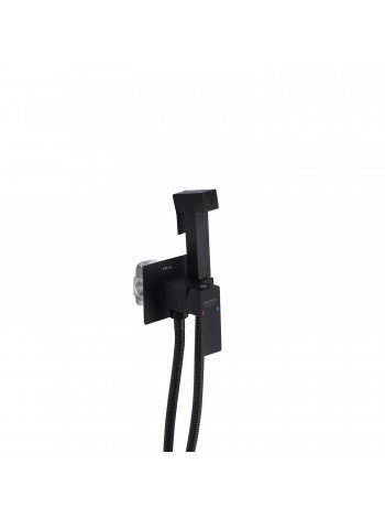 Гигиенический душ чёрный Kroner KRP Edelstahl Kubus — SCH053