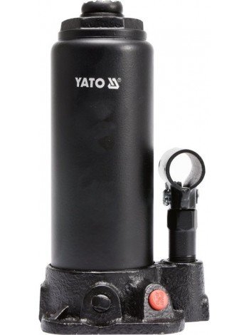 Бутылочный домкрат для авто 5тонн 216 - 413 мм Yato YT-17002