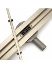 Трап для душа под плитку 50 см с поворотным сифоном Neo Slim Pro Gold 500 REA-G5692 золото