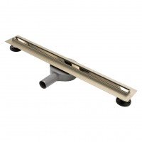 Трап для душу під плитку 70 см із поворотним сифоном Neo Slim Pro Gold 700 REA-G5603 золото