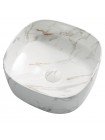 Умывальник на столешницу Mixxus Premium DIVERSE-0104 MARBLE 370х370х135 мм MP6537