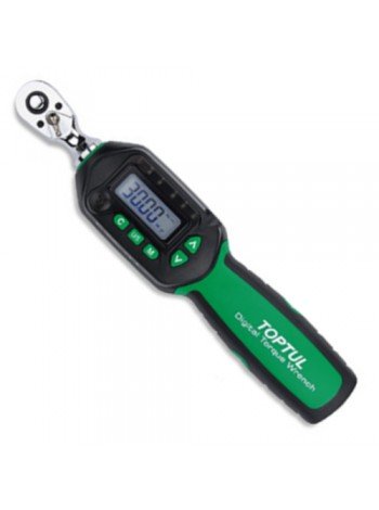 Ключ динамометричний 1.5-30 нм (цифровий) 1/4" укорочений TOPTUL DT-030S