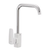 Кухонный смеситель белый MIXXUS Missouri 014-G MI0595