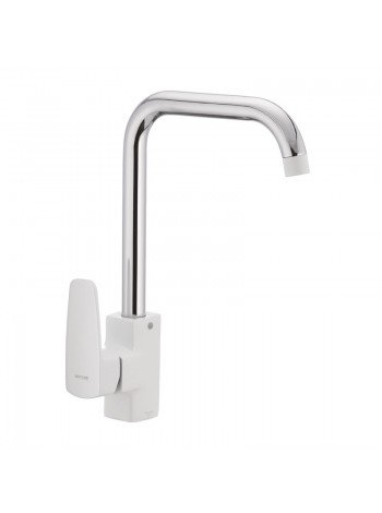 Кухонный смеситель белый MIXXUS Missouri 014-G MI0595
