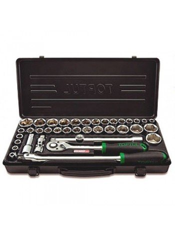 Набор инструмента  1/2"  (дюйм+метр.) 38ед.  Toptul GBB3819