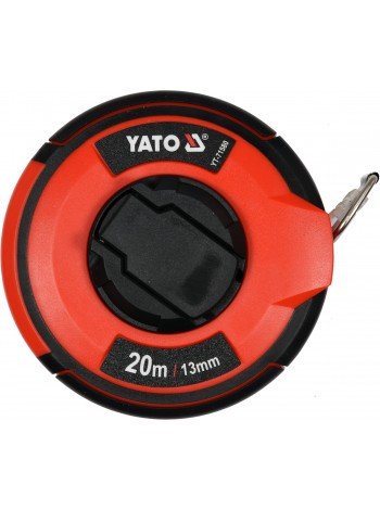 Рулетка вимірювальна сталева 20 м Yato YT-71580
