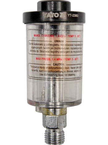Минифильтр воздушный 1,4 МПа Yato YT-2380