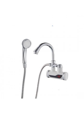 Проточный водонагреватель для душа с датчиком температуры Wezer SDR-B07WSTP