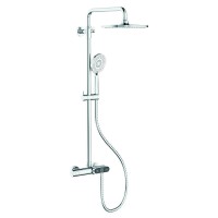 Душевая система с термостатом Koer KB-55014-01 хром KR4732