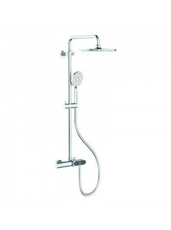 Душевая система с термостатом Koer KB-55014-01 хром KR4732