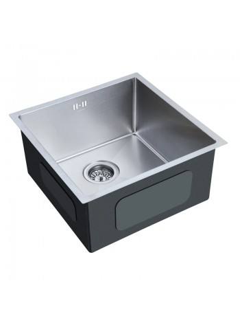 Мойка для кухни из нержавеющей стали Mixxus MX4843-Satin MX0556